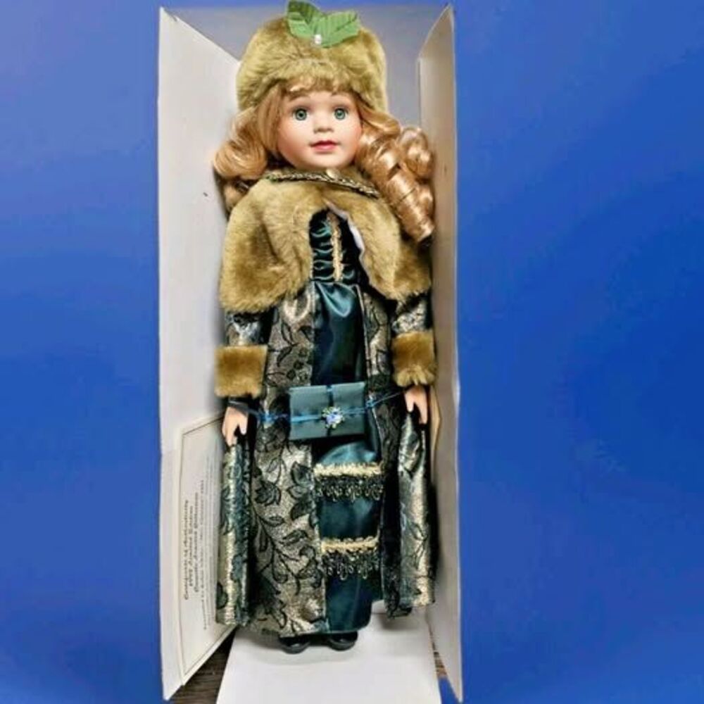 1991 Mrs Georgia ROBIN ATKINS DOLL ❤️️ Porcelain 1998 ANASTASIA #575 Camille COA